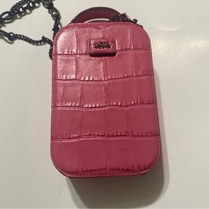 Coach Alie camera bag pink crossbody